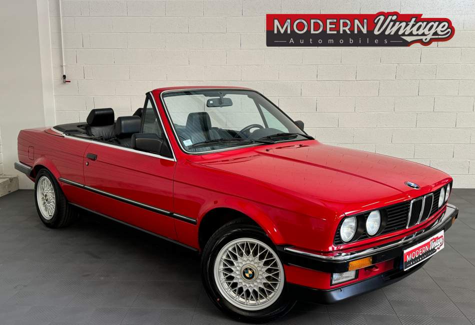 BMW 325i E30 Cabriolet 171cv Phase 1